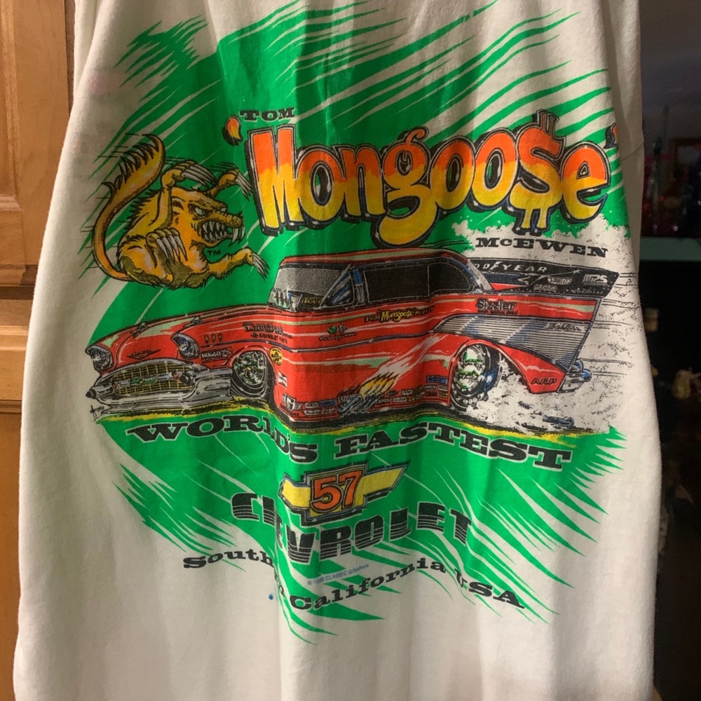 Vintage Tom mongoose racing shirt from 1989 - Picture 1 of 3